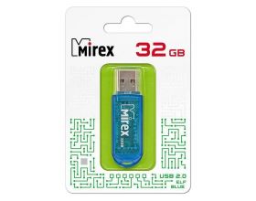 Флешка USB 2.0 Mirex ELF BLUE 32GB (ecopack)