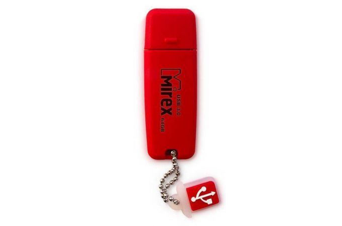 Флешка USB 3.0 Mirex CHROMATIC RED 64GB (ecopack)
