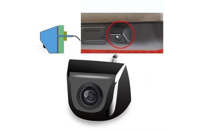 Камера заднего вида TDS TS-CAV04 (420ТВЛ, 12В)