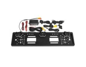 Рамка для номера Орбита HAD-84 с камерой (2 датчика парковки) У