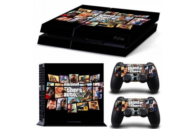 Наклейка винил для PS-4 №0033