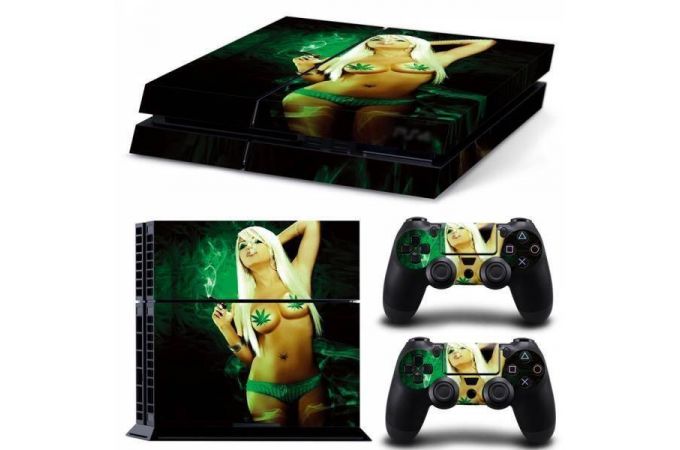 Наклейка винил для PS-4 №0042