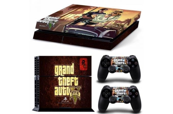 Наклейка винил для PS-4 №0140