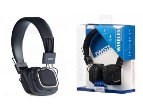 Наушники мониторные беспроводные Smartbuy TWISTER SBH-7020 40мм динамики складные Bluetooth (черный)