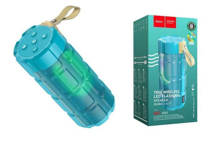 Портативная беспроводная колонка HOCO HC7 Pleasant sports BT speaker (зеленый)