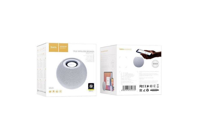 Портативная беспроводная колонка HOCO BS45 Deep sound sports BT speaker (серый)