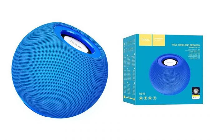 Портативная беспроводная колонка HOCO BS45 Deep sound sports BT speaker (синий)