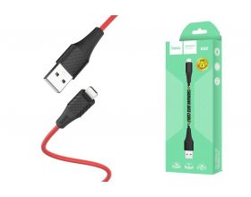 Кабель USB - Lightning HOCO X32, 2A (красный) 1м