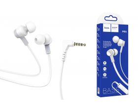 Наушники вакуумные проводные HOCO M86 Oceanic universal earphones (белый)