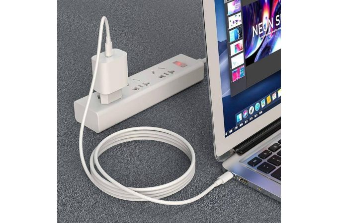 Кабель USB Type-C - USB Type-C HOCO X51, 5A/20V, PD100W (белый) 2м