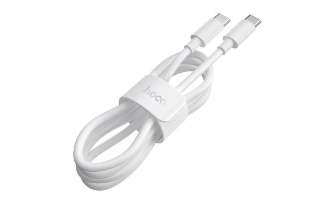 Кабель USB Type-C - USB Type-C HOCO X51, 5A/20V, PD100W (белый) 2м