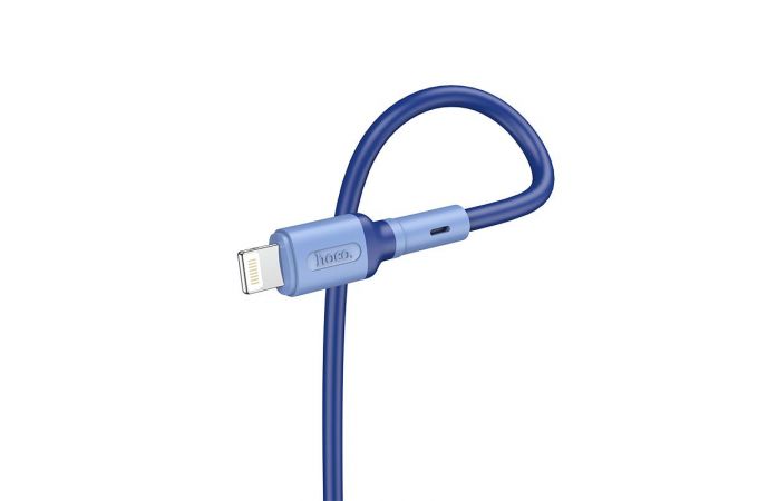 Кабель USB - Lightning HOCO X65, 2,4A (синий) 1м