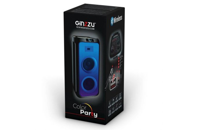 Активная напольная акустика Ginzzu GM-215