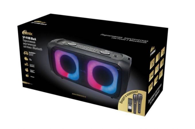 Портативная беспроводная колонка Ritmix SP-910B black