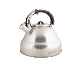 Чайник со свистком ALBERG AL-3028 4,5л , индукция, нерж., свисток