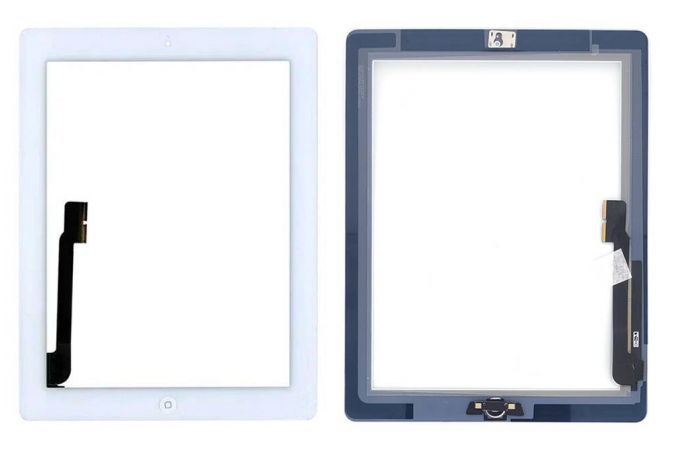 Тачскрин для iPad 3/ 4 (белый)