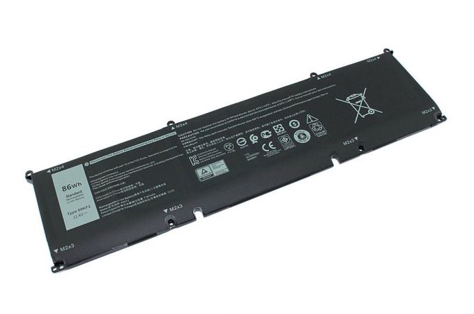 Аккумуляторная батарея 69KF2 для ноутбука Dell Alienware m15 R3 11.4V 7167mAh ORG