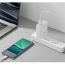 Сетевое зарядное устройство USB + кабель Type-C XO L128 120W USB-A fast charging White
