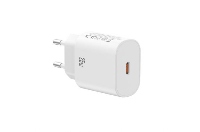 Сетевое зарядное устройство USB-C XO CE25(EU) PD25W Fast Charger White