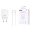 Сетевое зарядное устройство USB-C + кабель Type-C-Type-C XO CE25( PD25W Fast Charger White