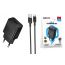 Сетевое зарядное устройство USB + кабель Type-C BOROFONE BAS71A Source 2100 mAh черный