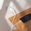 Сетевое зарядное устройство USB-C + кабель Mciro USB - USB BOROFONE BA101A Pudding (белый)