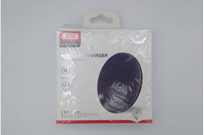 Беспроводное зарядное устройство XO WX020 15W Black (УЦЕНКА! МЯТАЯ УПАКОВКА)