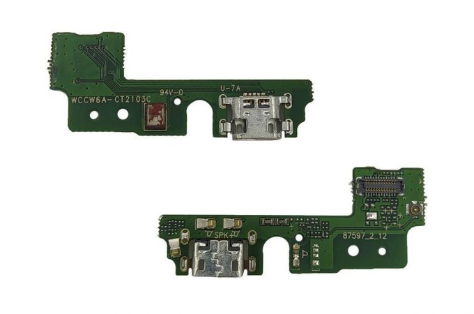 Шлейф для Huawei Honor 6A с разъемом зарядки (плата)