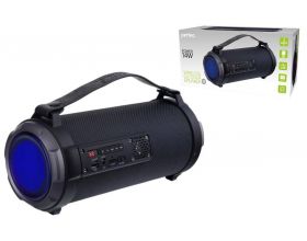 Портативная беспроводная колонка Perfeo PF_A4318 FM, MP3, microSD, USB, AUX, мощность 10Вт (черный)