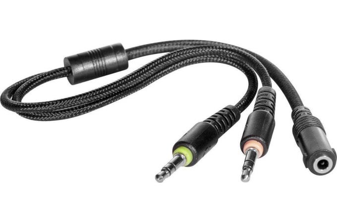 Наушники мониторные проводные Defender Сujo (черно-красный)