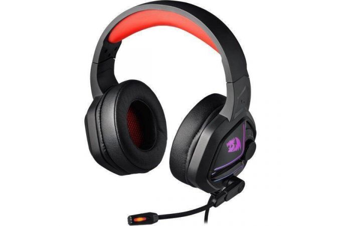 Наушники мониторные проводные Redragon Ajax (черно-красный)