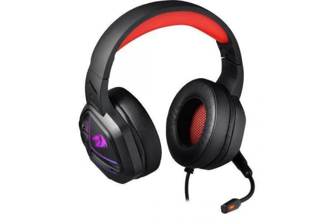 Наушники мониторные проводные Redragon Ajax (черно-красный)
