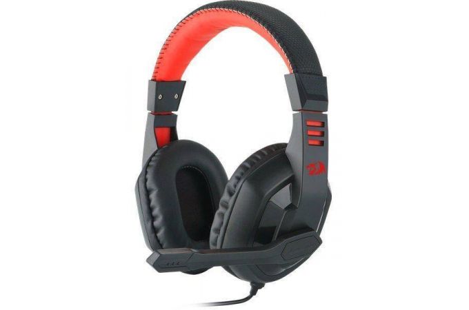 Наушники мониторные проводные Redragon Ares (черно-красный)