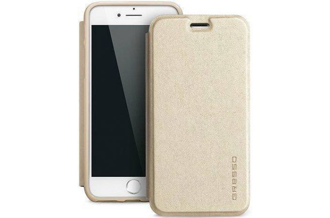 Чехол GRESSO Атлант  Pro Samsung Galaxy A51  (золотистый)