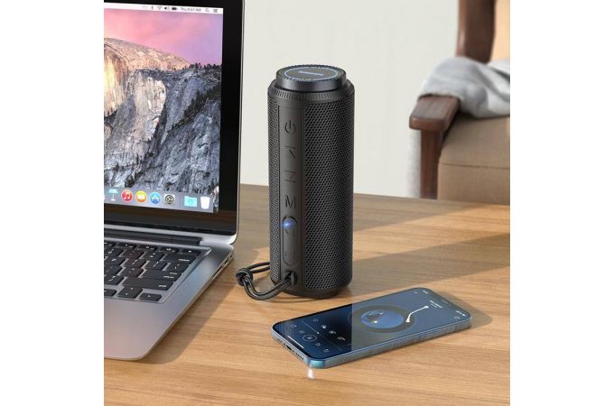 Портативная беспроводная колонка BOROFONE BR22 Sports BT (черный)