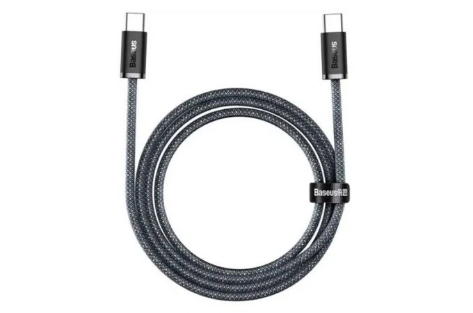 Кабель USB Type-C - USB Type-C Baseus Dynamic Series Fast Charging Data Cable Type-C to Type-C 100W 1m Slate Gray (серый)