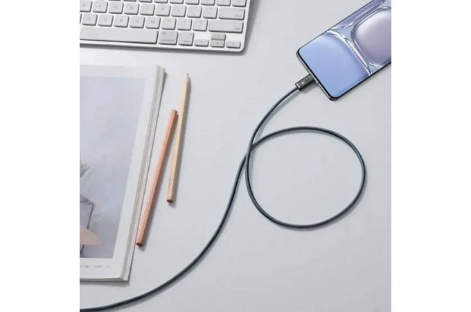 Кабель USB Type-C - USB Type-C Baseus Dynamic Series Fast Charging Data Cable Type-C to Type-C 100W 1m Slate Gray (серый)