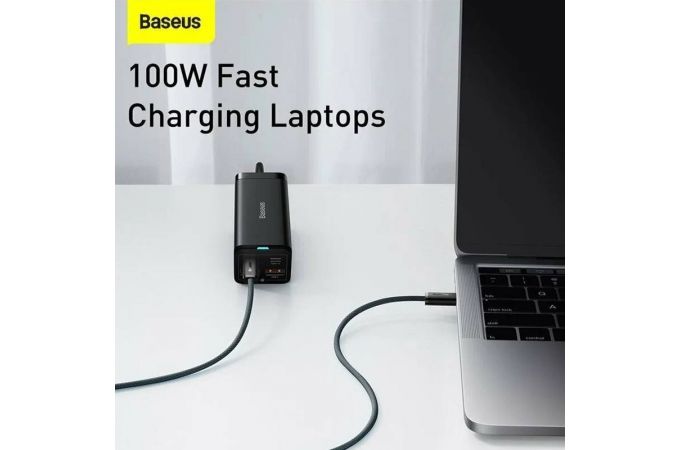 Кабель USB Type-C - USB Type-C Baseus Dynamic Series Fast Charging Data Cable Type-C to Type-C 100W 1m Slate Gray (серый)