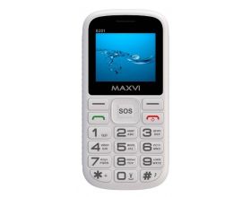 Сотовый телефон MAXVI  B201 White