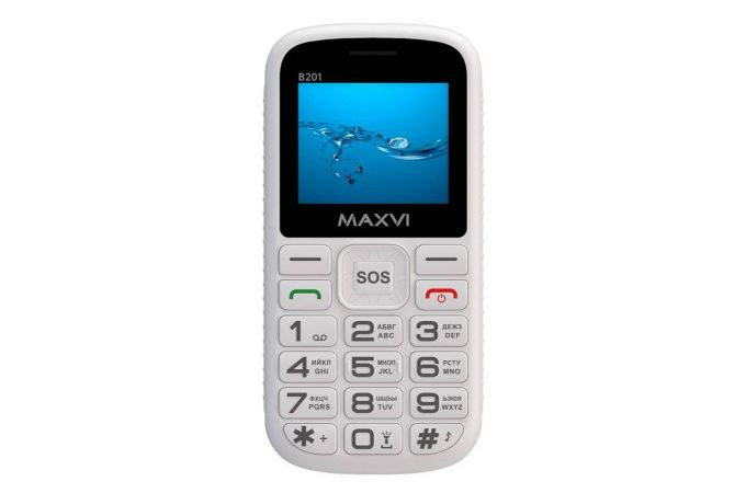 Сотовый телефон MAXVI  B201 White