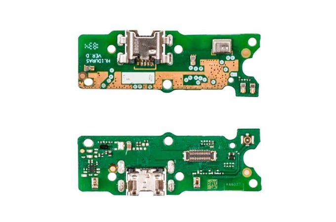 Шлейф для Huawei Honor 7A/ 9S/ Y5 2018 с разъемом зарядки (плата) org