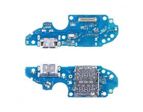 Шлейф для Huawei Nova Y91 (STG-LX1) с разъемом зарядки + Sim (плата) org
