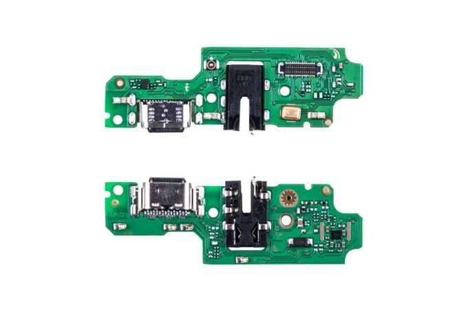 Шлейф для Infinix Hot 12 Play с разъемом зарядки + разъем гарнитуры (плата) org