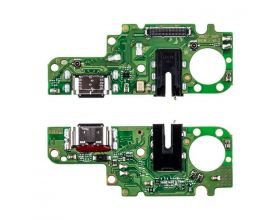 Шлейф для Infinix Note 30 VIP (X6710) с разъемом зарядки + разъем гарнитуры (плата) org