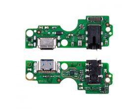 Шлейф для Infinix Smart 8 Pro (X6525B) с разъемом зарядки + разъем гарнитуры (плата) org