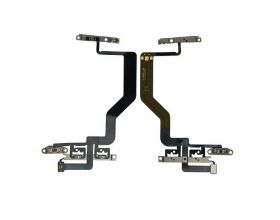Шлейф для IPhone 12 mini на кнопку включения + кнопки громкости + металлический фиксатор HQ