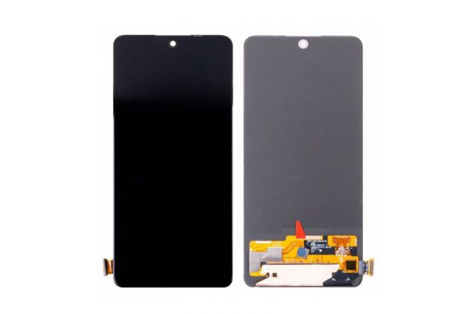 Дисплей для Xiaomi Redmi Note 13 4G (23129RAA4G) в сборе с тачскрином + рамка (черный) 100%