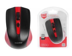 Мышь беспроводная Smartbuy ONE 352 (SBM-352AG-RK) (черно-красный)