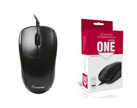 Мышь проводная Smartbuy ONE 322 (черный)