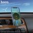 Держатель автомобильный для телефона HOCO CA91 Magic wireless fast charging car holder черный